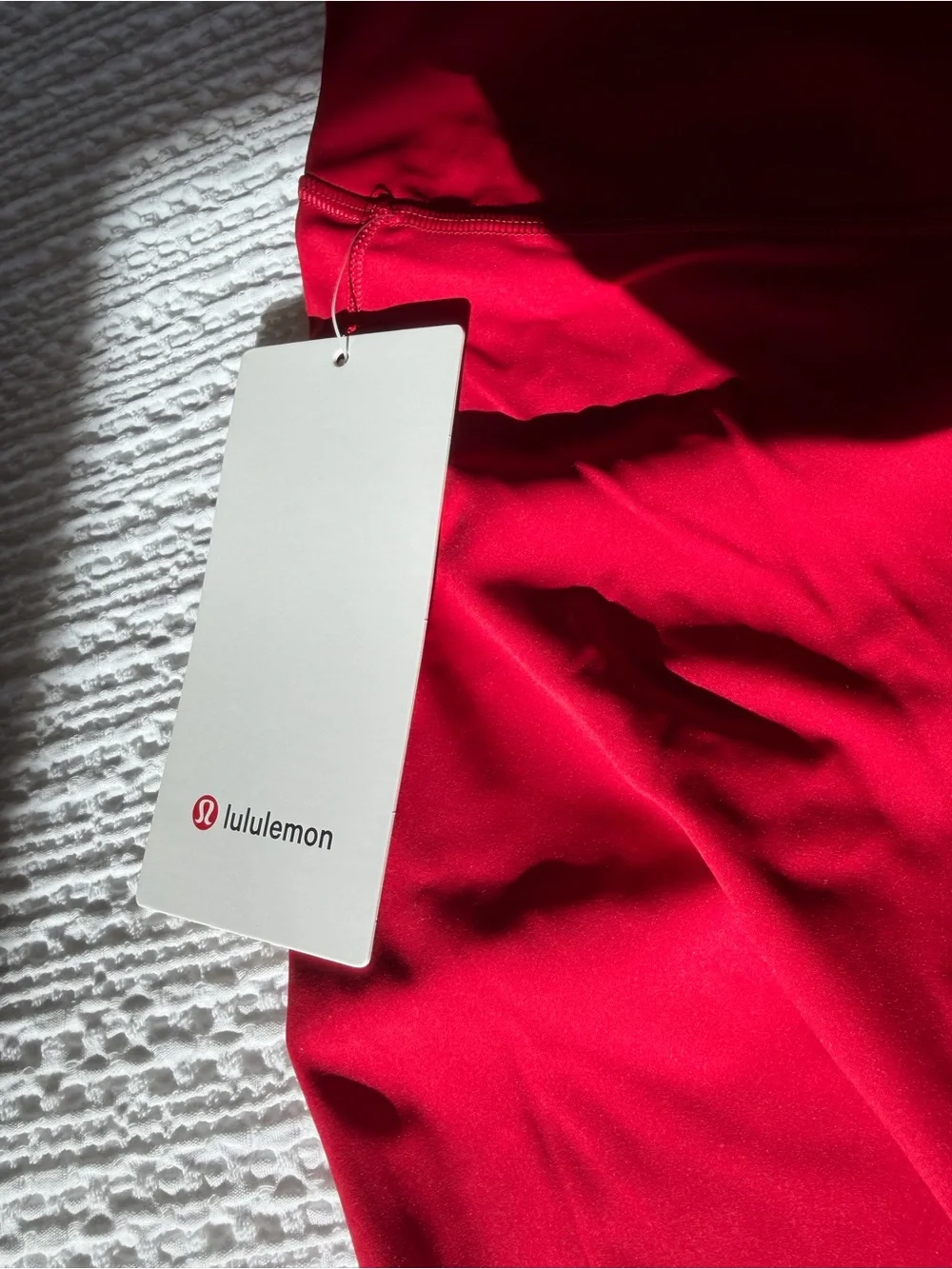 lululemon athletica Red Athletic Leggings